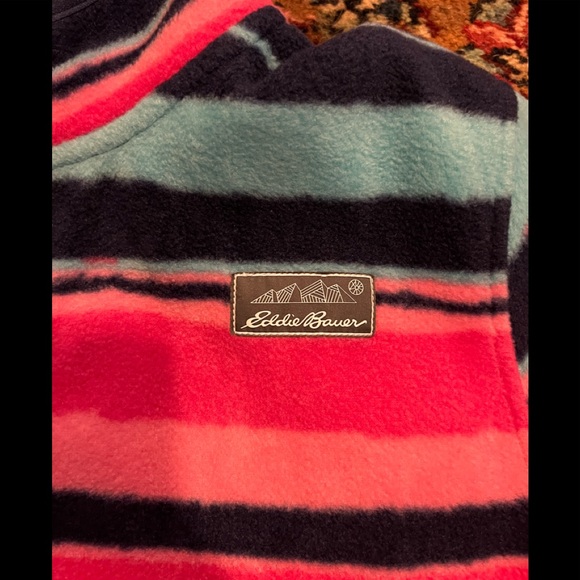 Eddie Bauer Girls Quest Fleece Pullover NWT - Picture 4 of 7
